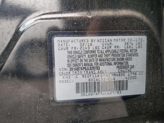 2018 NISSAN SENTRA S - 3N1AB7AP9JL629783
