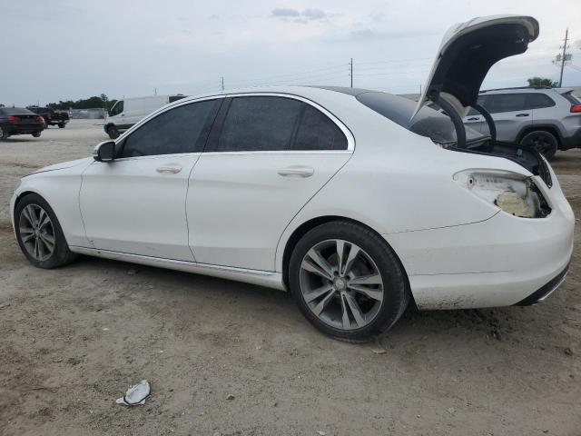 Vin: wddwf4jb2gr151708, lot: 54753705, mercedes-benz c-class 300 20162