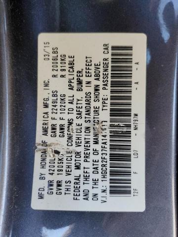 2015 HONDA ACCORD LX - 1HGCR2F37FA141619
