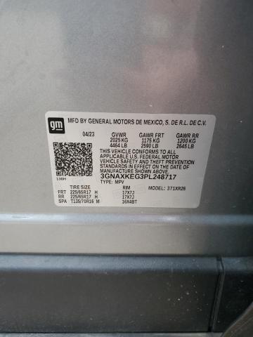 2023 CHEVROLET EQUINOX LT - 3GNAXKEG3PL248717