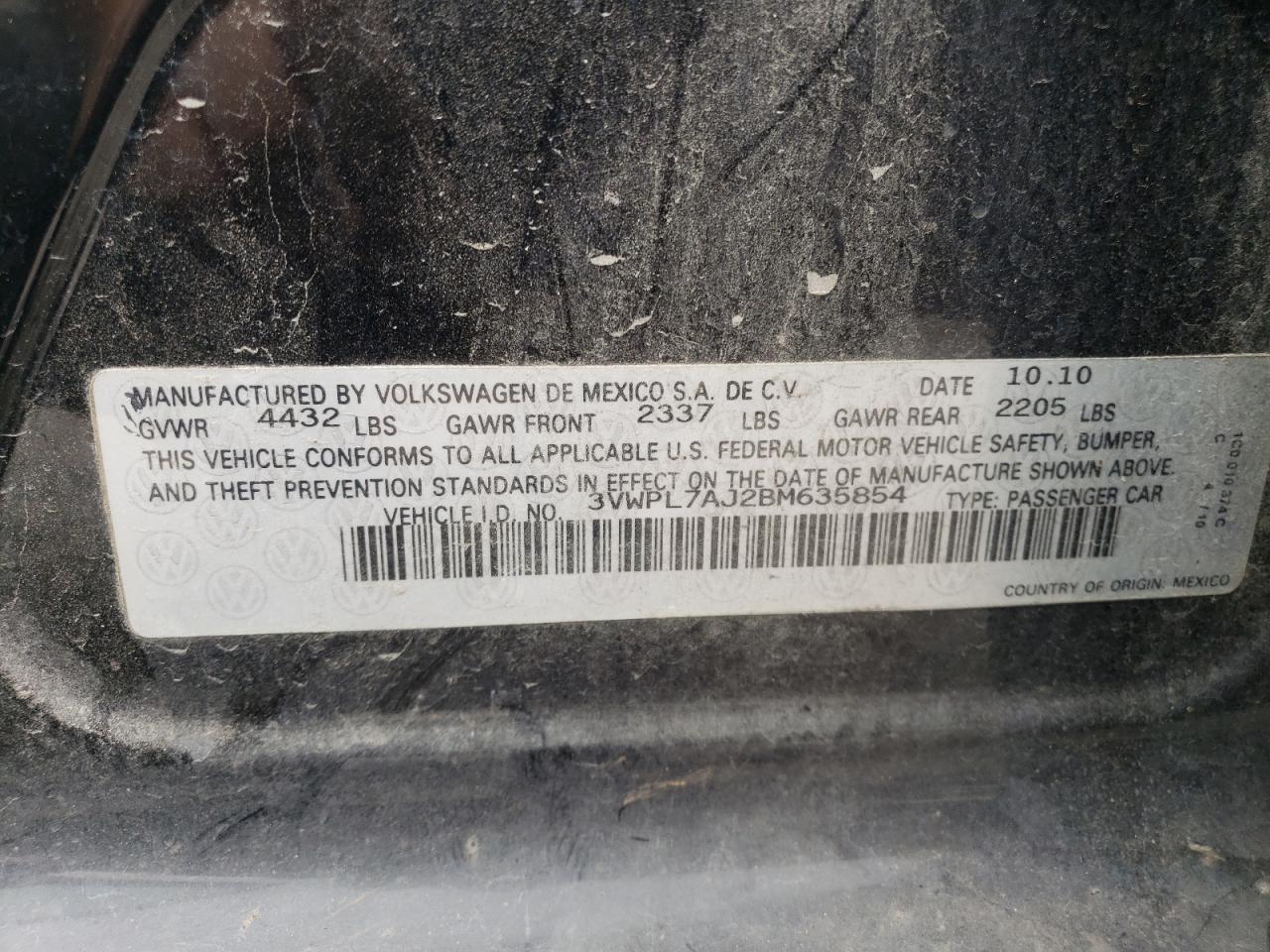 Volkswagen Jetta 2011