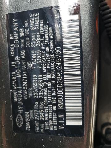 2024 HYUNDAI TUCSON SEL KM8JBDD28RU245700