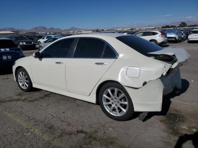 ACURA TSX 2007 white sedan 4d gas JH4CL96997C005011 photo #3