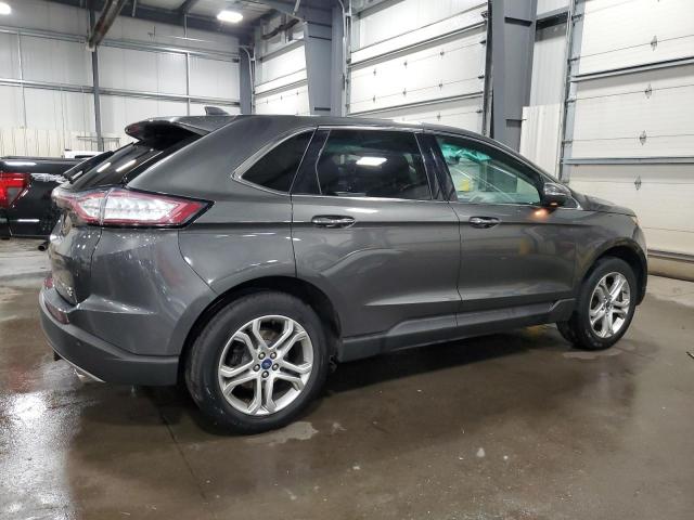 Vin: 2fmtk4k88fbb34579, lot: 58524355, ford edge titanium 20153