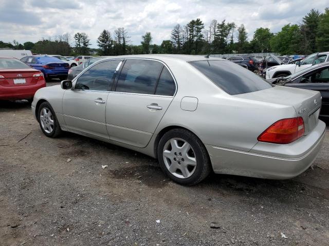 LEXUS LS 430 2003 silver  gas JTHBN30FX30102599 photo #3