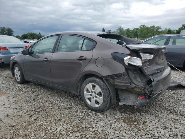 Vin: 3kpfk4a70he076795, lot: 57654915, kia forte lx 20172