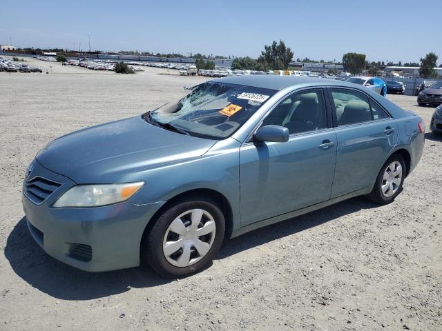 TOYOTA CAMRY BASE 2010 green  gas 4T1BF3EK5AU527301 photo #1