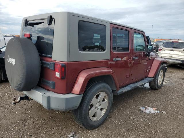 JEEP WRANGLER U 2008 burgundy  gas 1J4GA59128L623399 photo #4
