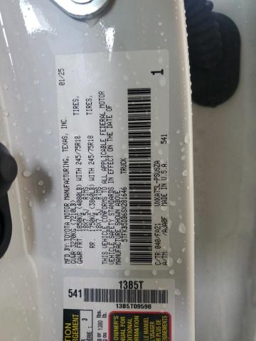 2025 TOYOTA TUNDRA CRE - 5TFKB5DB6SX281646