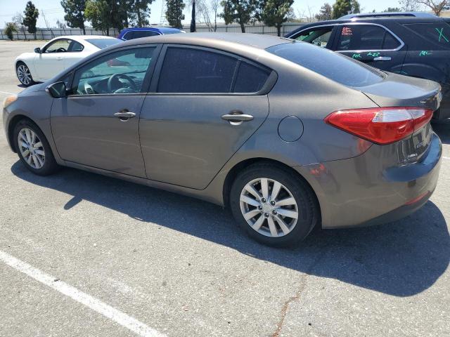 KIA FORTE LX 2014 brown  gas KNAFX4A64E5056918 photo #3