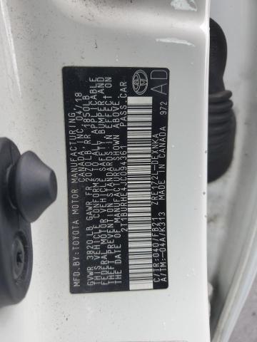 2018 TOYOTA COROLLA L - 2T1BURHE4JC094361
