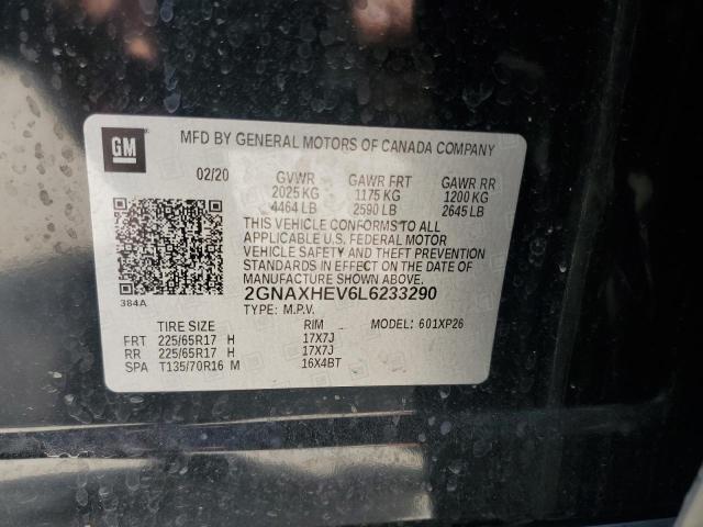 2020 CHEVROLET EQUINOX LS - 2GNAXHEV6L6233290