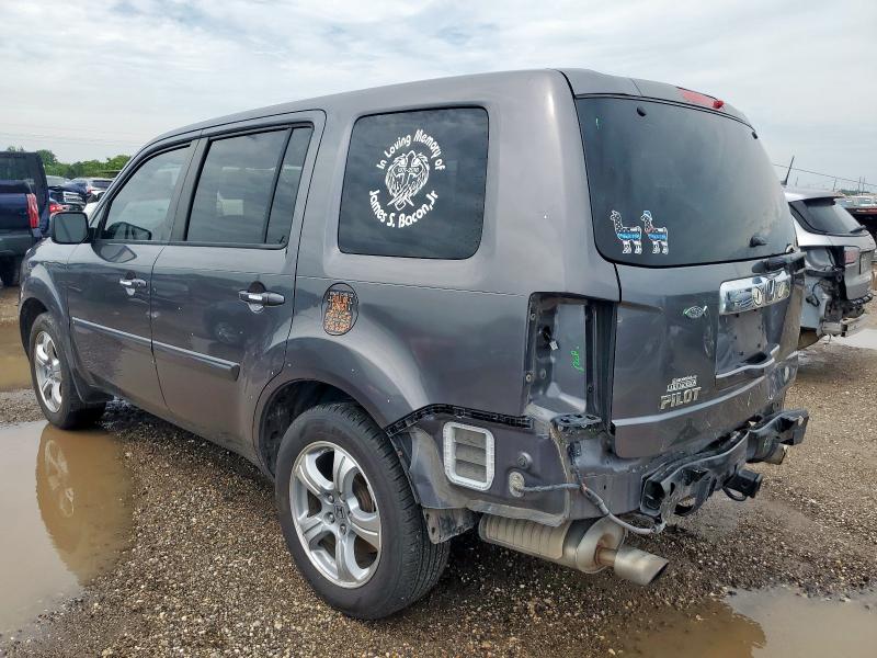 HONDA PILOT EXL 2015 gray  gas 5FNYF3H53FB002645 photo #3