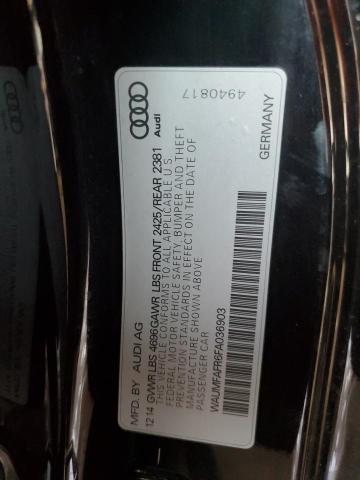 2015 AUDI A5 PREMIUM WAUMFAFR6FA036903