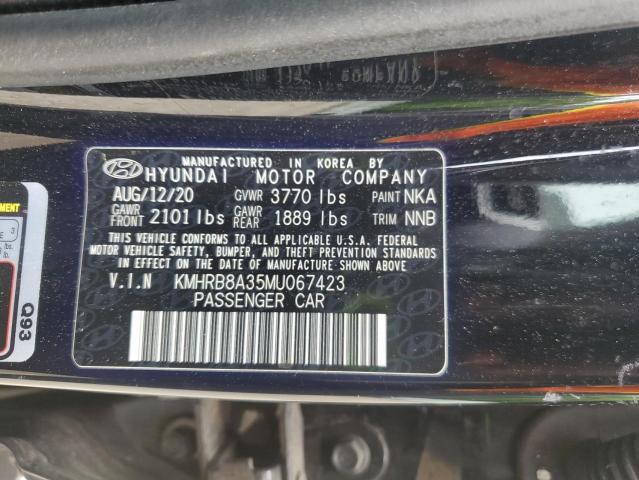 2021 HYUNDAI VENUE SE - KMHRB8A35MU067423