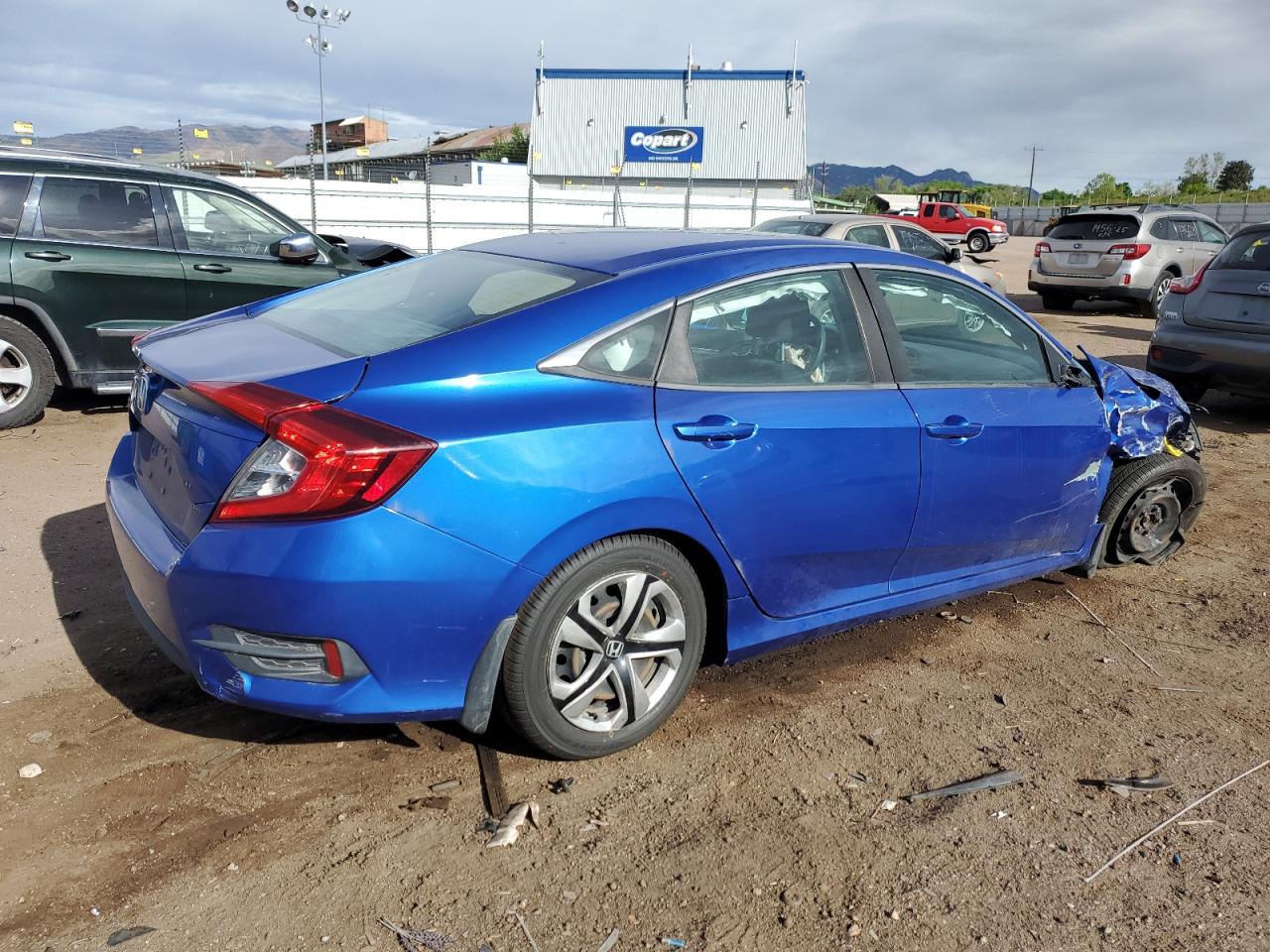 Lot #3222755507 2017 HONDA CIVIC LX