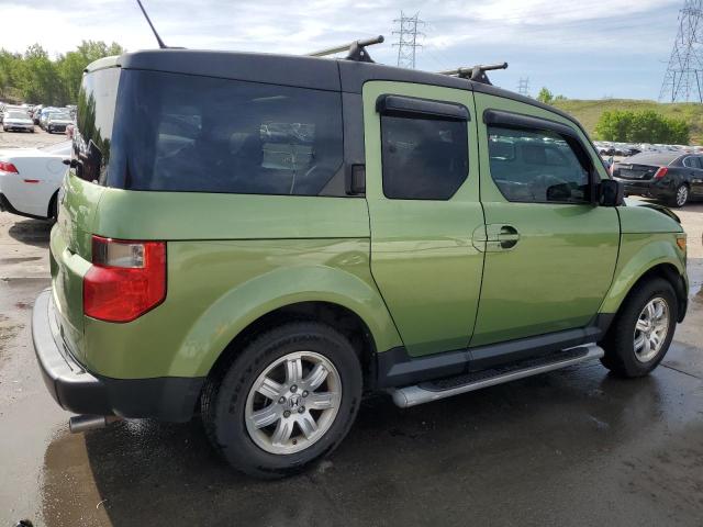 HONDA ELEMENT EX 2007 green  gas 5J6YH28757L006937 photo #4
