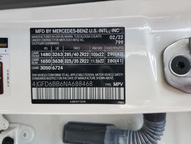 2022 MERCEDES-BENZ GLE COUPE 4JGFD6BB6NA688468