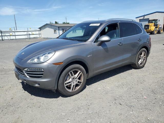 PORSCHE CAYENNE S 2011 silver 4dr spor hybrid engine WP1AE2A29BLA93571 photo #1