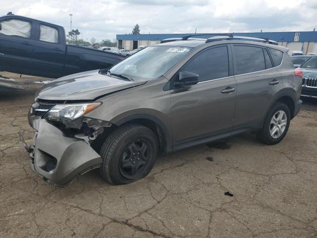 TOYOTA RAV4 LE 2014 brown  gas JTMZFREV3ED040880 photo #1