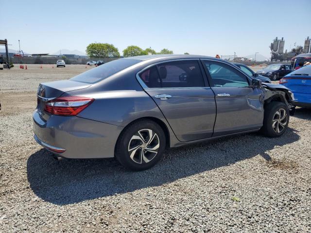 HONDA ACCORD LX 2016 gray  gas 1HGCR2F35GA088145 photo #4