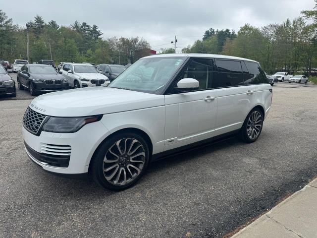 LAND ROVER RANGE ROVE 2018 white  gas SALGS5RE3JA380542 photo #3