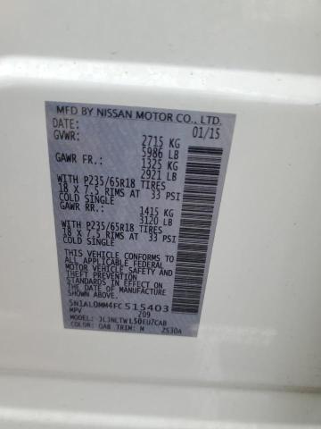 2015 INFINITI QX60 - 5N1AL0MM4FC515403