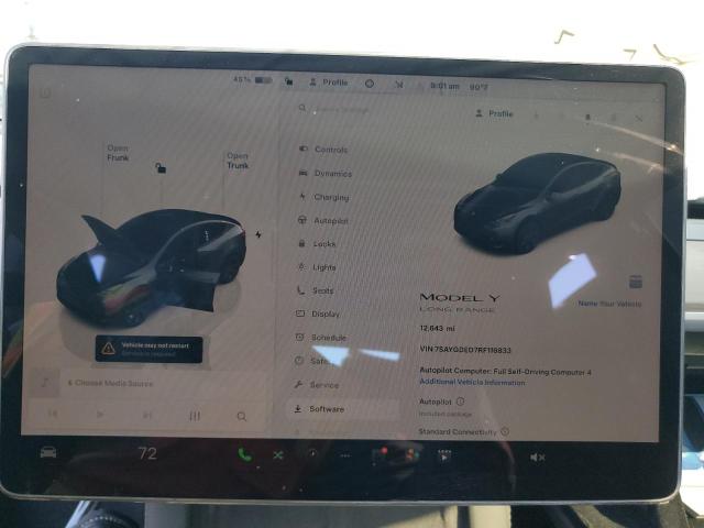 2024 TESLA MODEL Y 7SAYGDED7RF116833