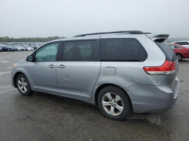 TOYOTA SIENNA LE 2011 silver  gas 5TDKK3DC2BS023126 photo #3
