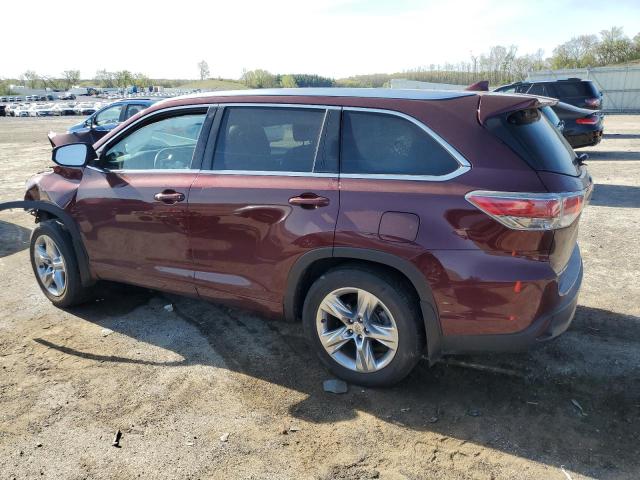 Vin: 5tddkrfh1fs108954, lot: 56411135, toyota highlander limited 20152