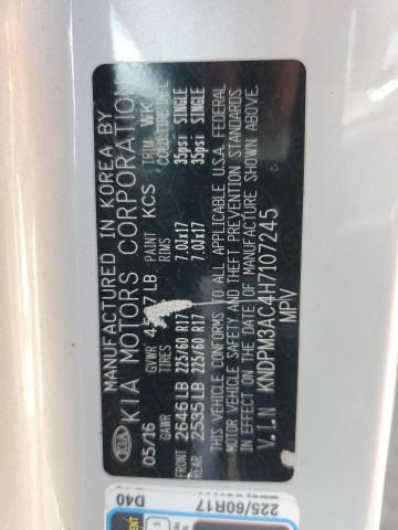 2017 KIA SPORTAGE L - KNDPM3AC4H7107245