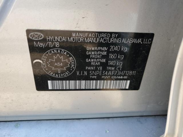 2018 HYUNDAI SONATA SPO 5NPE34AF7JH712811