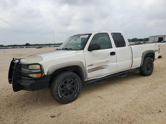 CHEVROLET SILVERADO 2000 white  gas 2GCEK19T0Y1288492 photo #1
