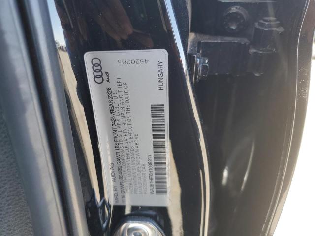 2017 AUDI S3 PREMIUM WAUB1HFF6H1038917