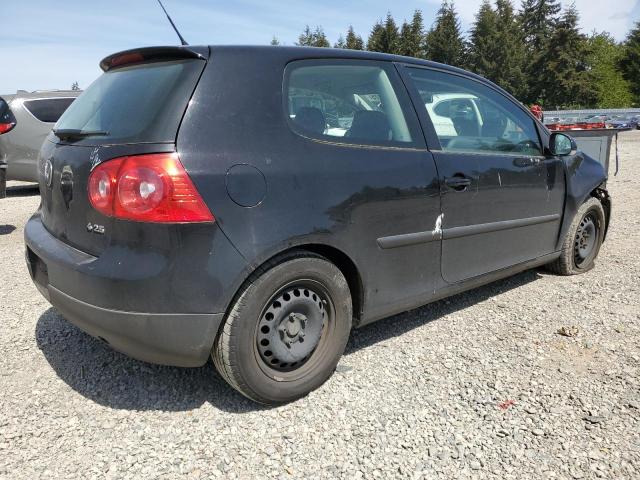 VOLKSWAGEN RABBIT 2008 black  gas WVWAA71KX8W157456 photo #4