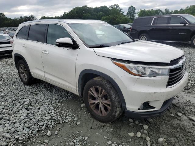 Vin: 5tdkkrfh1fs066728, lot: 58729035, toyota highlander xle 20154