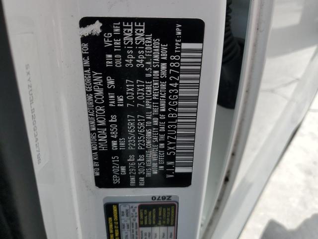2016 HYUNDAI SANTA FE S - 5XYZU3LB2GG342788