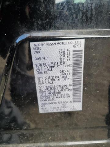 2017 INFINITI QX60 5N1DL0MM3HC556508