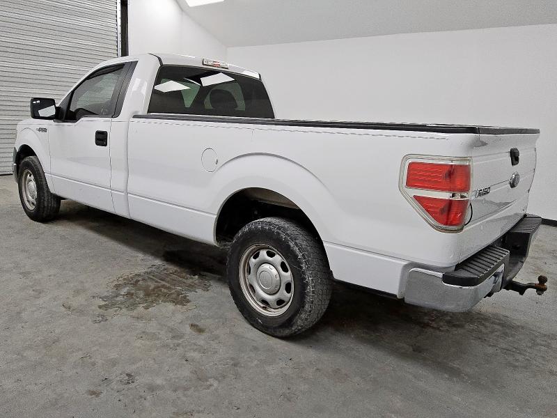 FORD F150 2014 white pickup flexible fuel 1FTMF1CMXEKF21047 photo #3