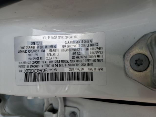 2012 MAZDA CX-9 - JM3TB2CA0C0350263