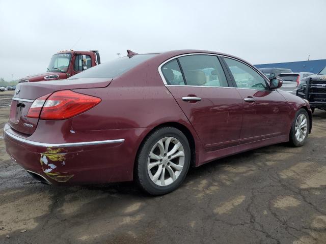 Vin: kmhgc4dd9du209712, lot: 58154915, hyundai genesis 3.8l 20133