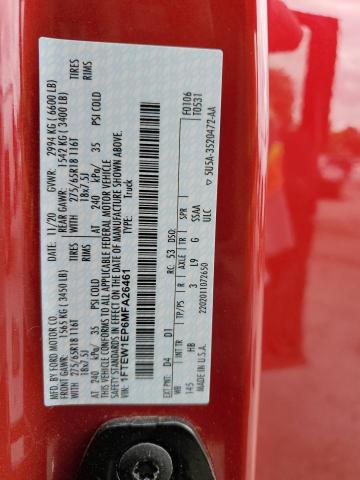 2021 FORD F150 SUPER - 1FTEW1EP6MFA26461