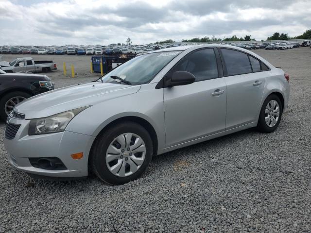 CHEVROLET CRUZE LS 2014 silver sedan 4d gas 1G1PA5SH1E7222386 photo #1