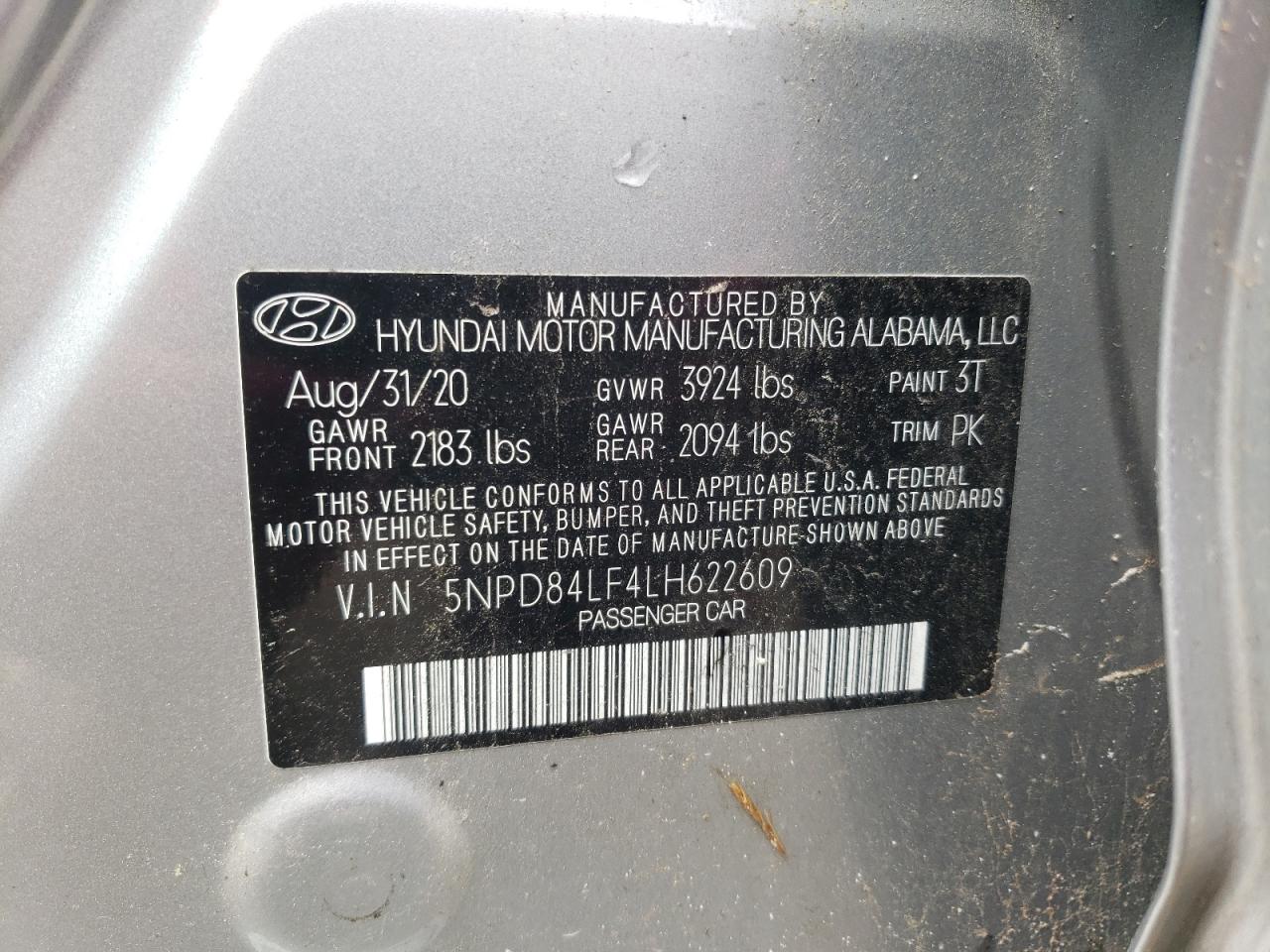Hyundai Elantra se 2020