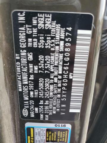 2020 KIA TELLURIDE 5XYP6DHC6LG089574