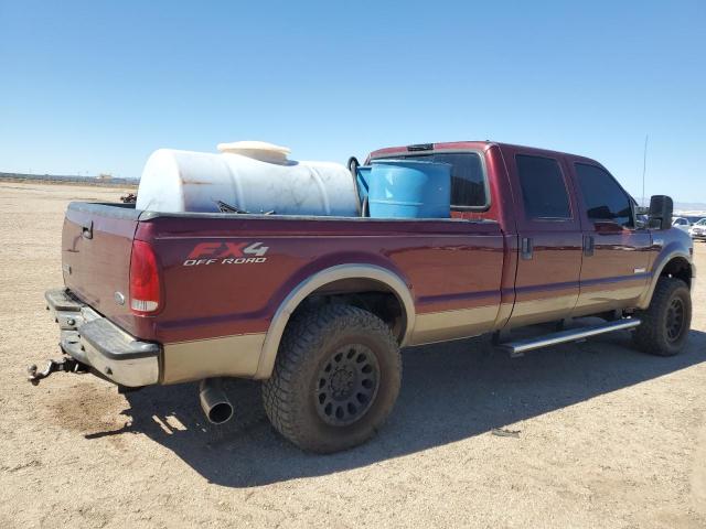 FORD F250 SUPER 2006 burgundy  diesel 1FTSW21PX6EA16961 photo #4