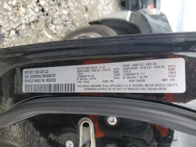 2021 RAM 3500 BIG H 3C63RRHL7MG635747