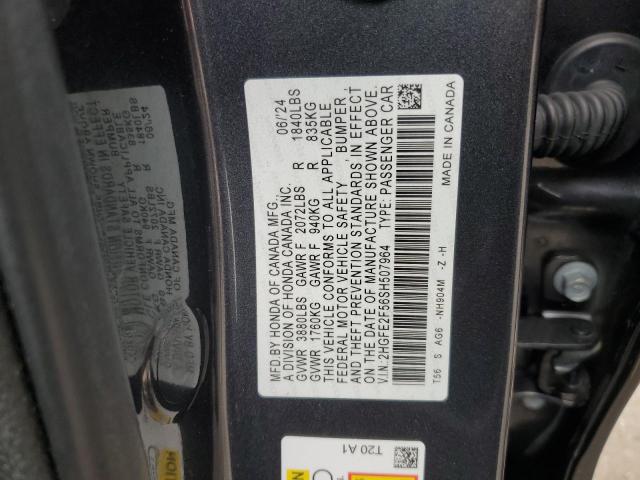 2025 HONDA CIVIC SPOR - 2HGFE2F56SH507964