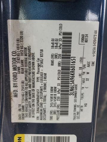 2019 LINCOLN MKZ 3LN6L5A96KR601651