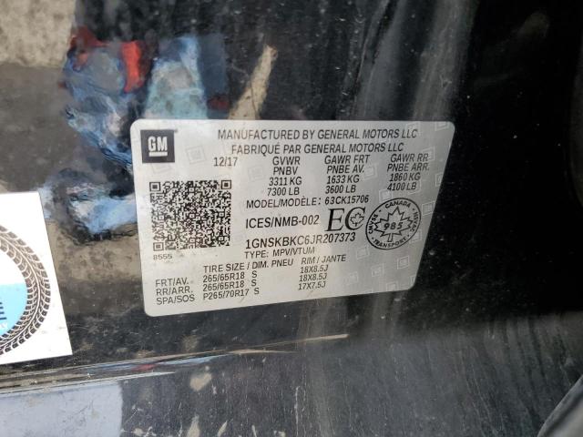 2018 CHEVROLET TAHOE K150 #3283818431